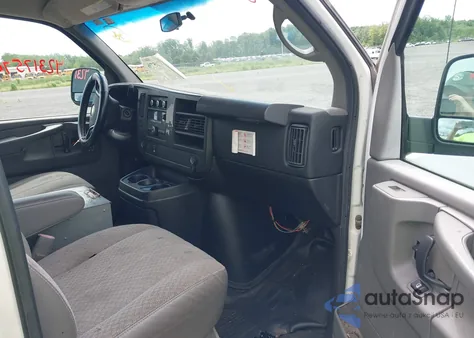 2011 Chevrolet Express 2500 Work Van from USA, damaged, VIN 1GCWGFCA5B1169828